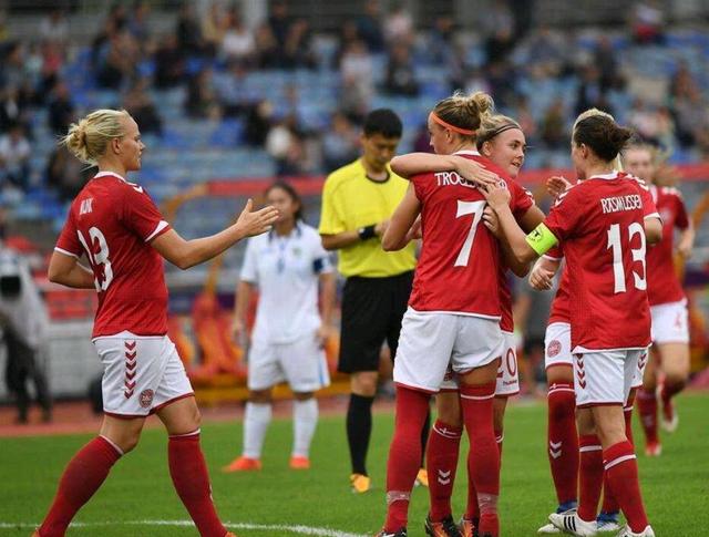 丹麦球队教练组进行战术训练 丹麦球队教练组进行战术训练