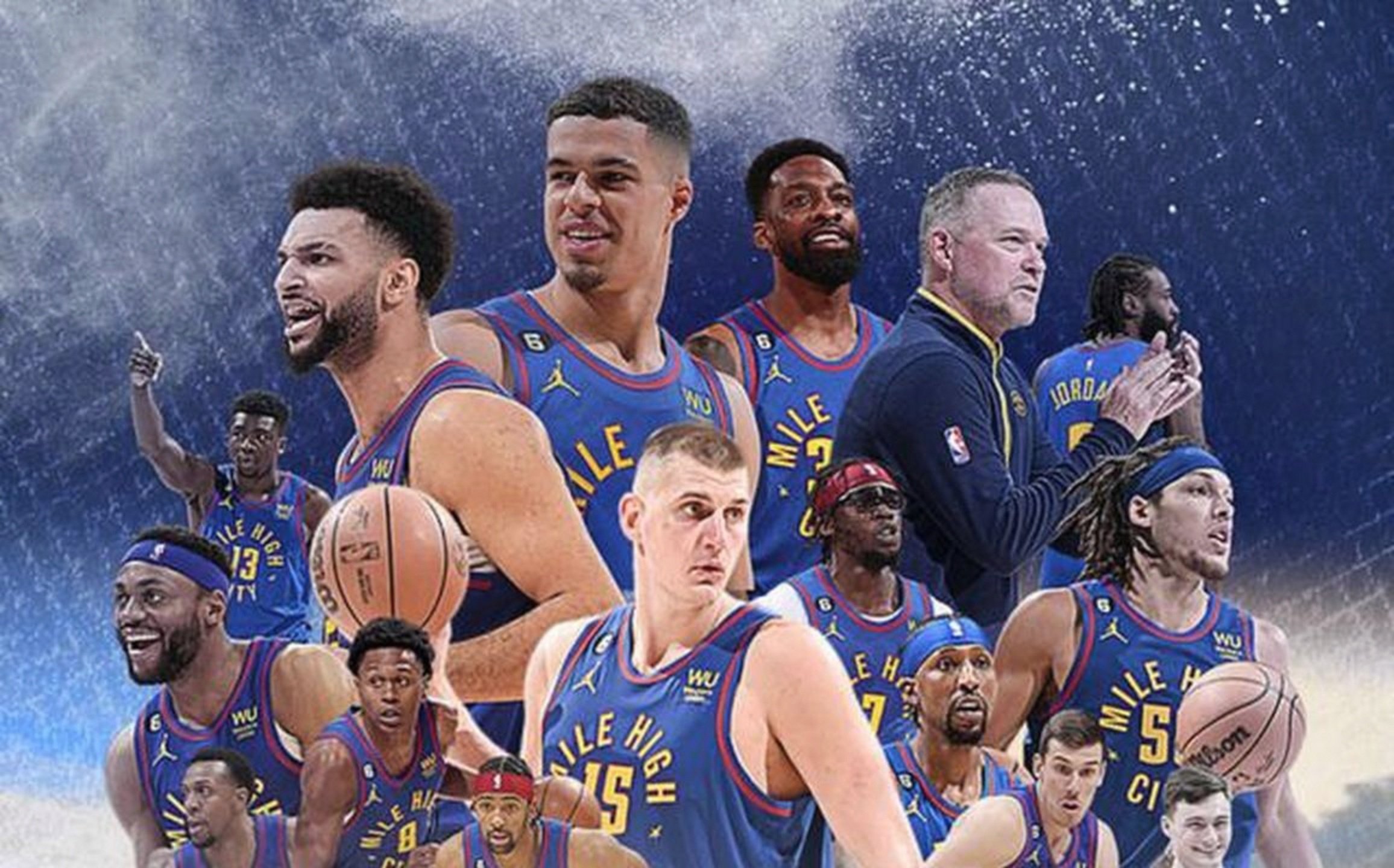 掘金轻取雄鹿,范弗利特带队取胜 掘金轻取雄鹿,范弗利特带队取胜